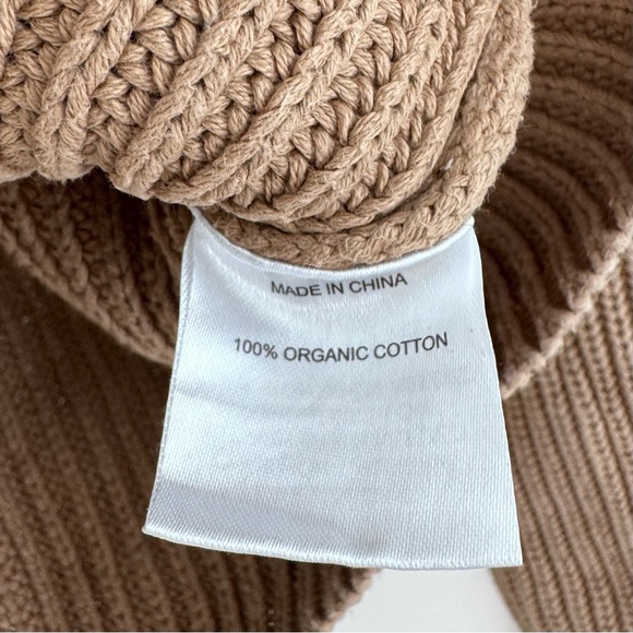 Quince 100% Organic Cotton Fisherman Crew Sweater - Picture 6 of 7